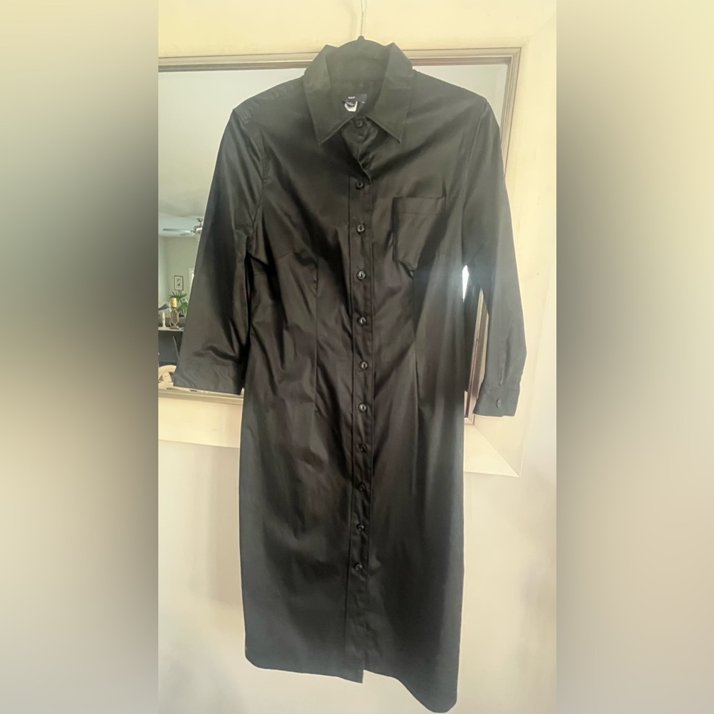 GAP Black Collared Button Shirt